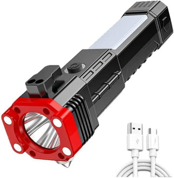 Rechargeaable LED Torch Light with Type-C