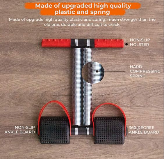 DOUBLE SPRING TUMMY TRIMMER Abs & Waist Builder